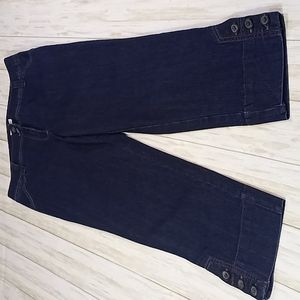 Charter Club Cropped Blue Jeans Size 8